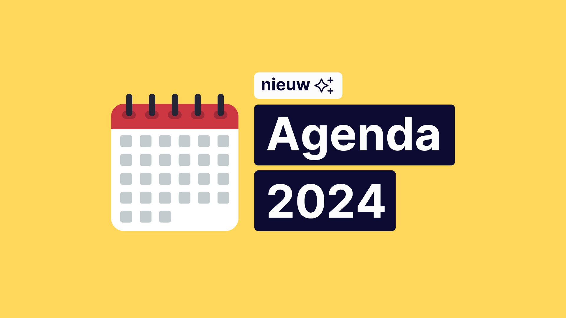 Agenda 2024 - Nederlandse Dwergautoclub